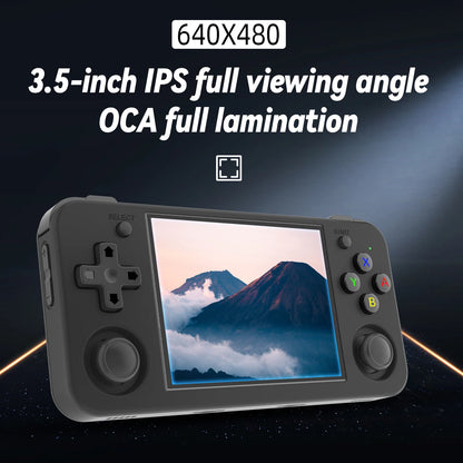 Anbernic RG35XX H Handheld Game Console 3.5" IPS Screen Linux 64-bit 3300mAh Retro Gaming Player Supports HD TV-Output Kids Gift