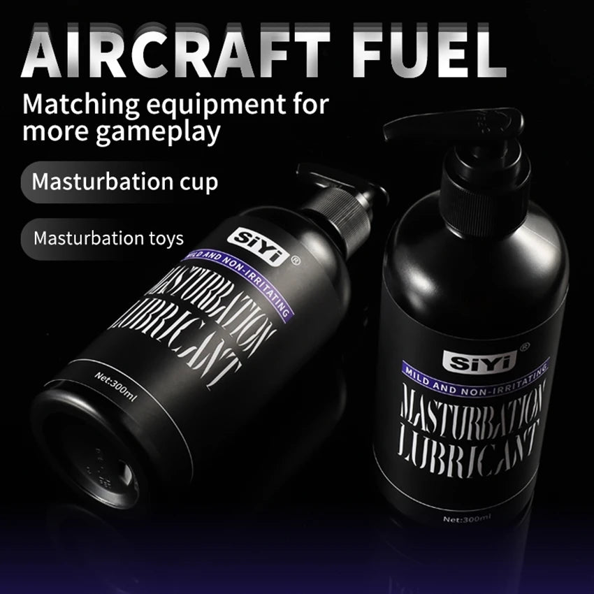 Silicone-Based Lubricant with Press Pump Stringy Anal Lube Love Gel Suitable for Man Woman Gay Lesbian Couples Pleasure Sex Shop