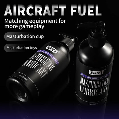 Silicone-Based Lubricant with Press Pump Stringy Anal Lube Love Gel Suitable for Man Woman Gay Lesbian Couples Pleasure Sex Shop
