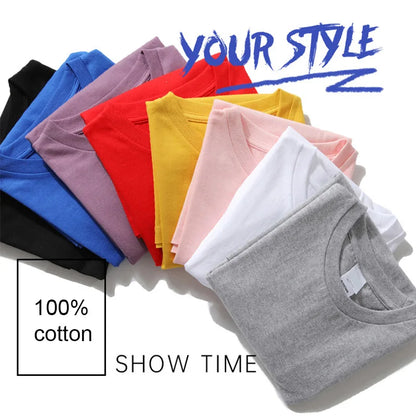 Summer Casual Men's T-shirt Top Quality Cotton Blend Cool Funny Dinosaur Design Printing O-neck For Men T-shirt Male Tee Shirts