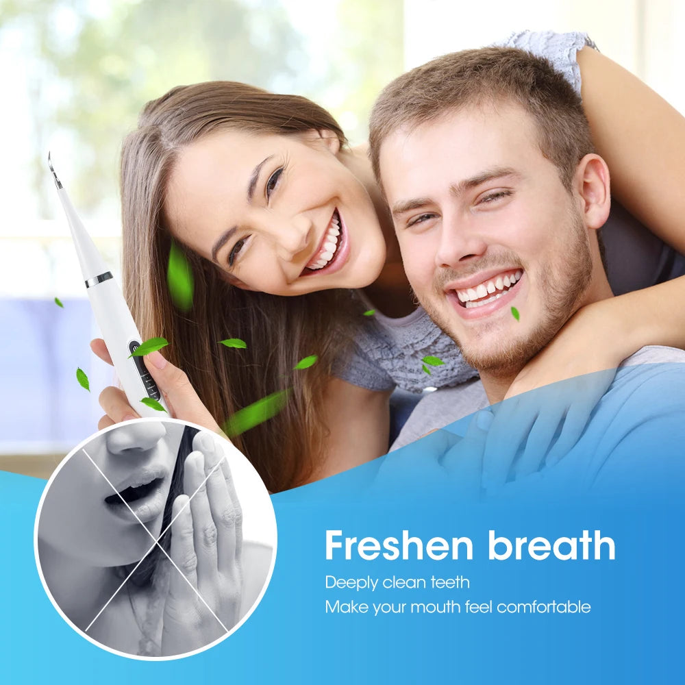 Electric Teeth Cleaner Dental Scaler Waterproof Oral Care Plaque Spatula Removes Tartar Dental Scraper Dental Instrument