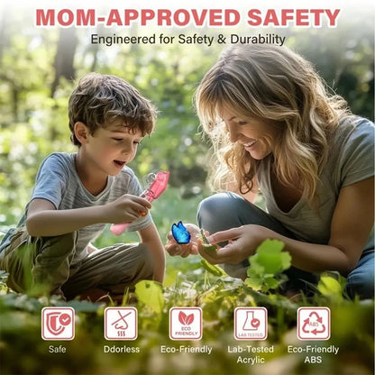 Bug Catcher & Viewer Kids Outdoor Insect Exploration Tool With Magnifying Glass Safe Bug Catching Kit For Nature Learning