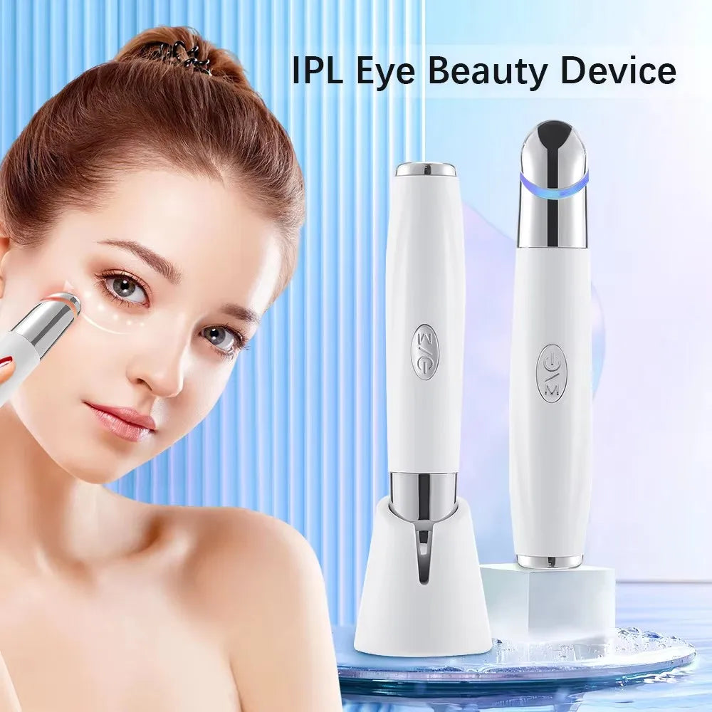 2026Electric Eye Massager Vibration Wrinkle Anti-Ageing Eye Massage Dark Circle Removal Beauty Face Eye Care Pen