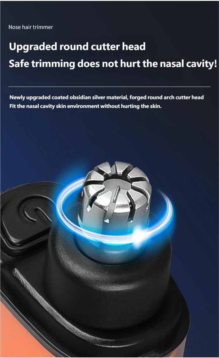 Nose Hair Trimmer Portable Trimmer for Nose Mini Nose and Ear Hair Trimmer Portable Nose Trimmer Rechargeable Trimmer for Man