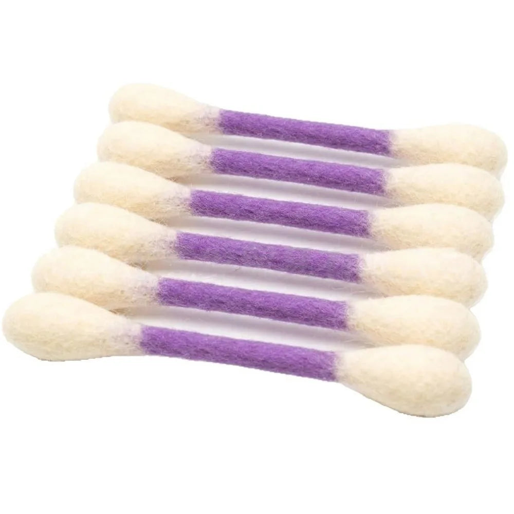 6Pcs Oversized Cotton Swab Cat Toy Anti-Boredom Durable Kitten Chew Toy Soft Texture Lightweight Cat Teething Chew Toy