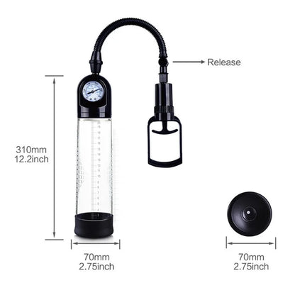 Penis Pump Sex Toys for Men Male Masturbator Penis Extender Vacuum Pump Penis Enlargement Enhancer Dick Trainer Massager Ring
