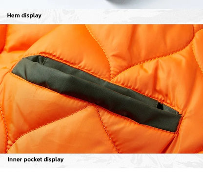 Warm Men's jackets Thick Brand Luxury Winter Down Jacket Coats Parkas Pilot Jackets Outwear Padding Padded Puffer Jacket HXY282