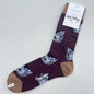Happy Socks Men's Mid-tube Socks Four Seasons Pure Cotton Classic Socks SIZE 41-46