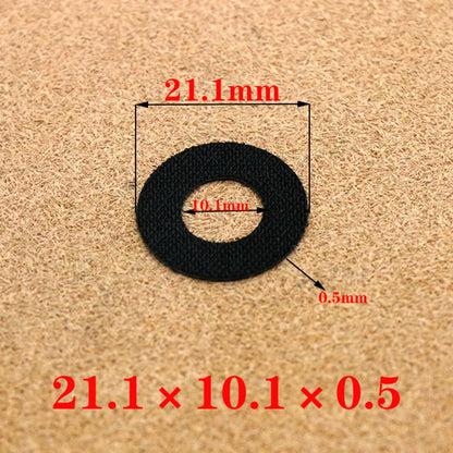 1pc Fishing Reel Brake Washers Brake Pad Fishing Carbon Fiber Drag Washers Pad For Baitcasting Drum Reels 0.5mm 0.2g 0.12g 0.22g