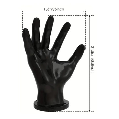 Wall-Mounted Ball Holder Hand Palm Shaped Wall Shelves Display Storage Rack for Basketball Soccer Volleyball Home Decor Crafts