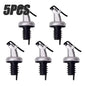 1-5PCS Oil Bottle Stopper Lock Plug Seal Leak-proof Nozzle Sprayer Oil Bottle Stopper Cap Liquor Dispenser Wine Pourer Gadgets