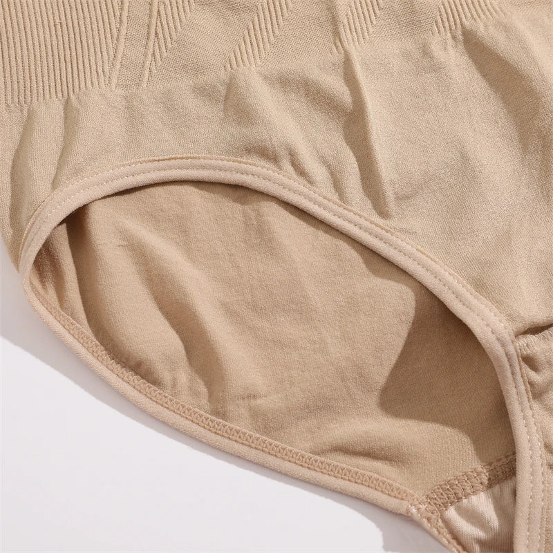 1/3PCS Slimming High Waist Tummy Control Panties Women Briefs Panty Shaper Slimming Underwear Butt Lifter Belly Body Shapewear