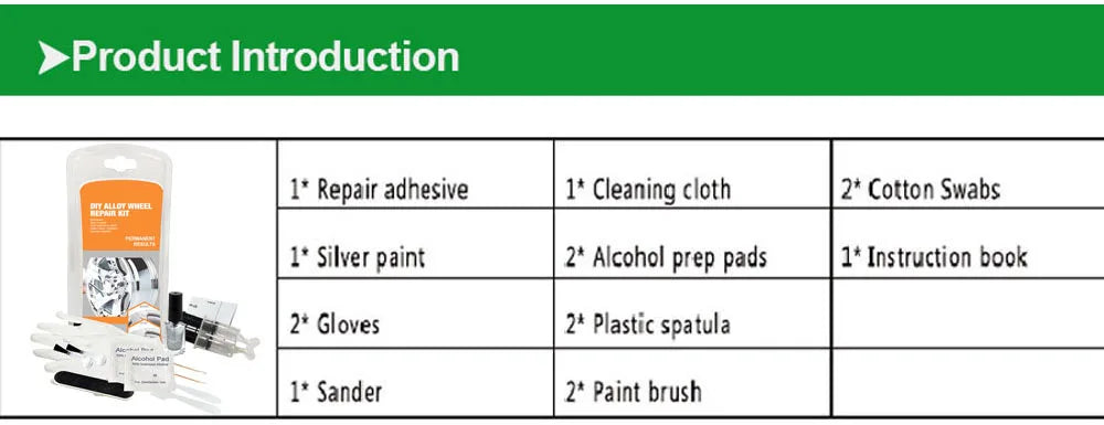 Alloy Wheel Scratch Repair Kit For Car Scratch Fix Repair Wheels Kits Auto Dent Scratch Paint Surface Restore Rim Care Tool