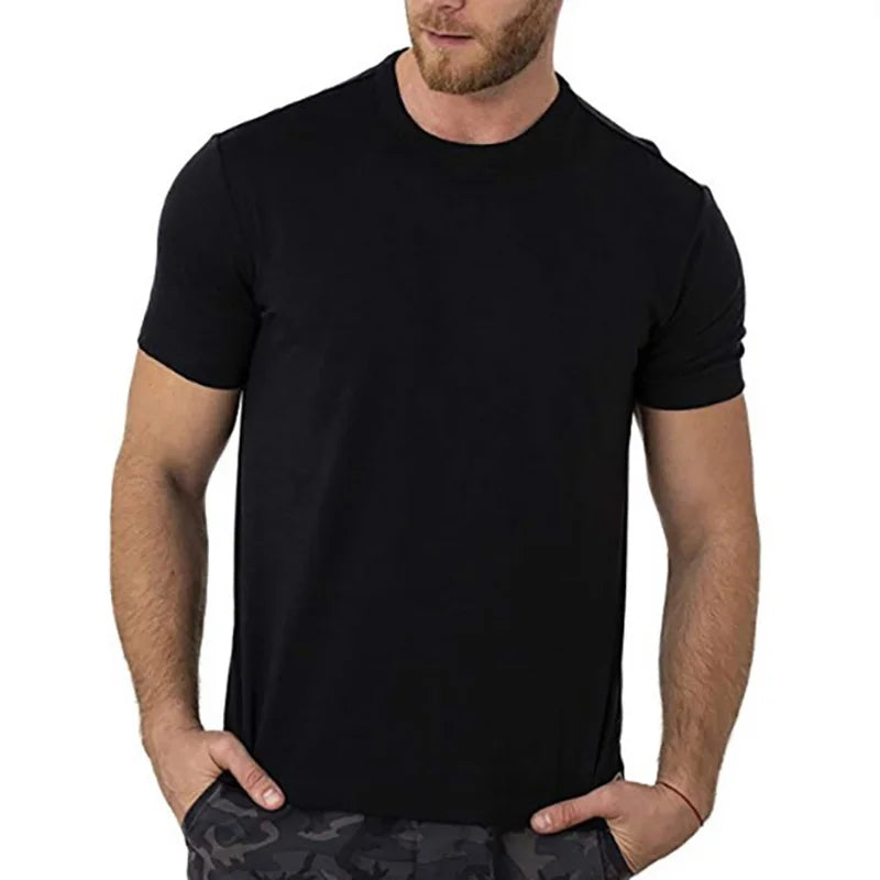100% Merino Wool T Shirt Men Base Layer Merino Shirt Wicking Breathable Quick Dry Anti-Odor No-itch Big USA Size