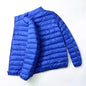 Men's All-Season Ultra Lightweight Packable Down Jacket Water and Wind-Resistant Breathable Coat Big Size Men Hoodies Jackets