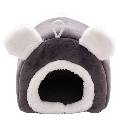Winter Warm Hamster Nest Thickened Small Pet House Cute Cotton Bedding for Hamsters Birds Rabbits Squirrels Small Supplies