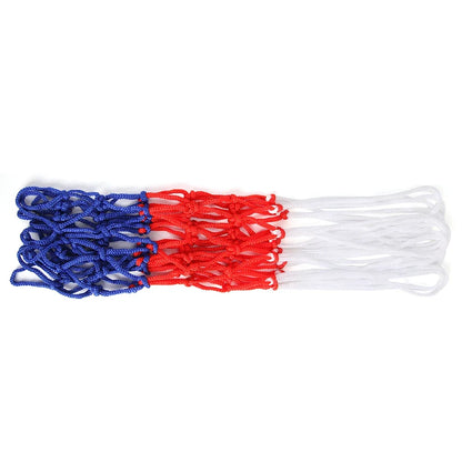 1-5PCS Basketball Net All-Weather Basketball Net Tri-Color Basketball Hoop Net Powered Basketball Hoop Basket Rim Net 농구골대