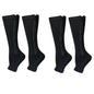 Zipper 4Compression Socks for Varicose Support Outdoor Running Fitness Hiking Anti-Fatigue Medical Care Diabetes Swelling Relief