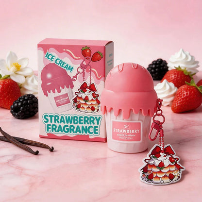 Dubai Arabia Gourmet Eau De Toilette 50ml Cherry Croissant Strawberry Chocolate Scent Cute Delicate Pendant Body Perfume Spray