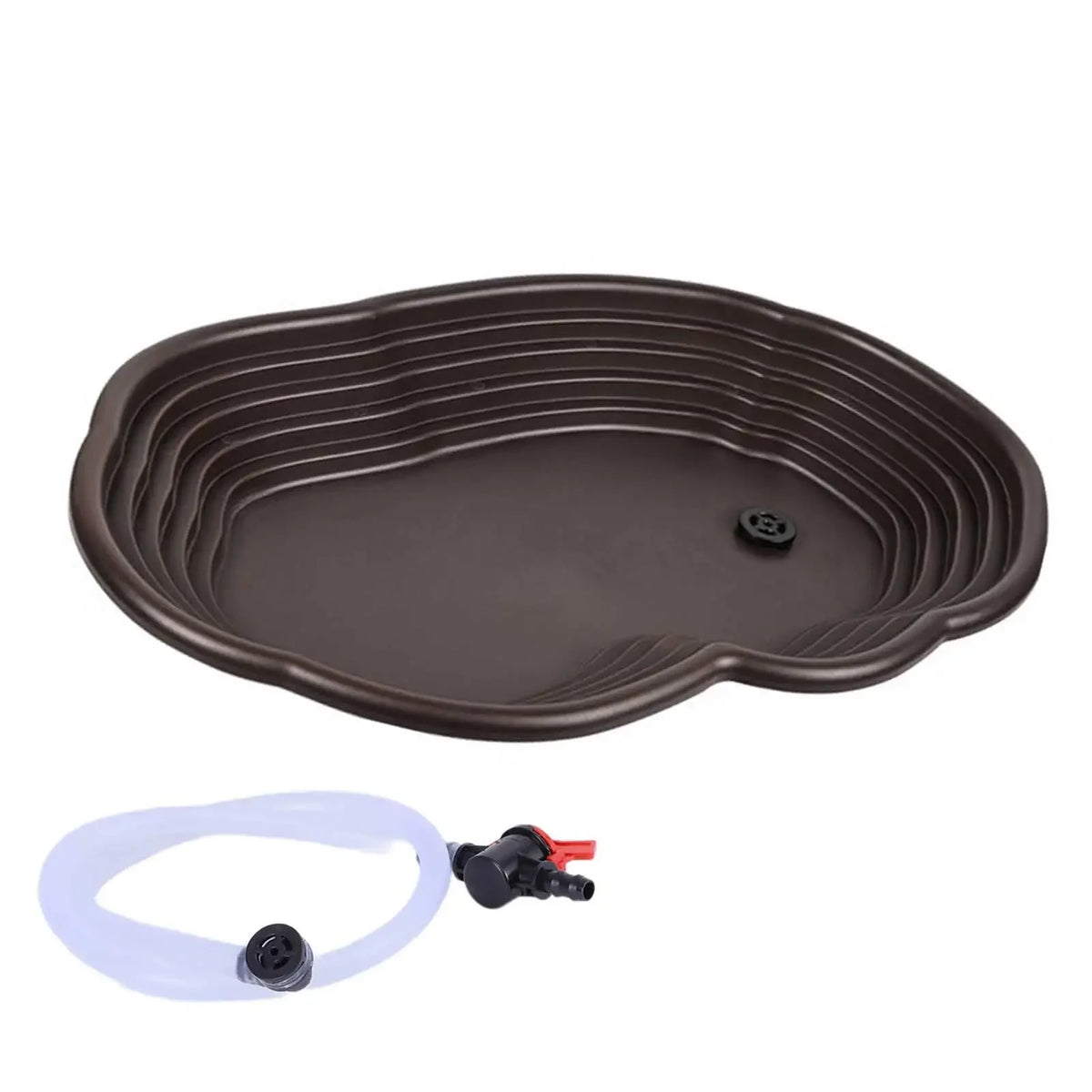 Reptile Bathing Pool Amphibians Accessories Large With Ramp Reptile Water Bowl For Tortoise Turtle Hamster Scorpion Leopard Pet