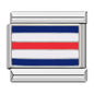 Hapiship Fashion Navy Ship International Maritime Signal Code Nautical Flag Charm Links Fit 9mm Stainless Steel Bracelet DJ391
