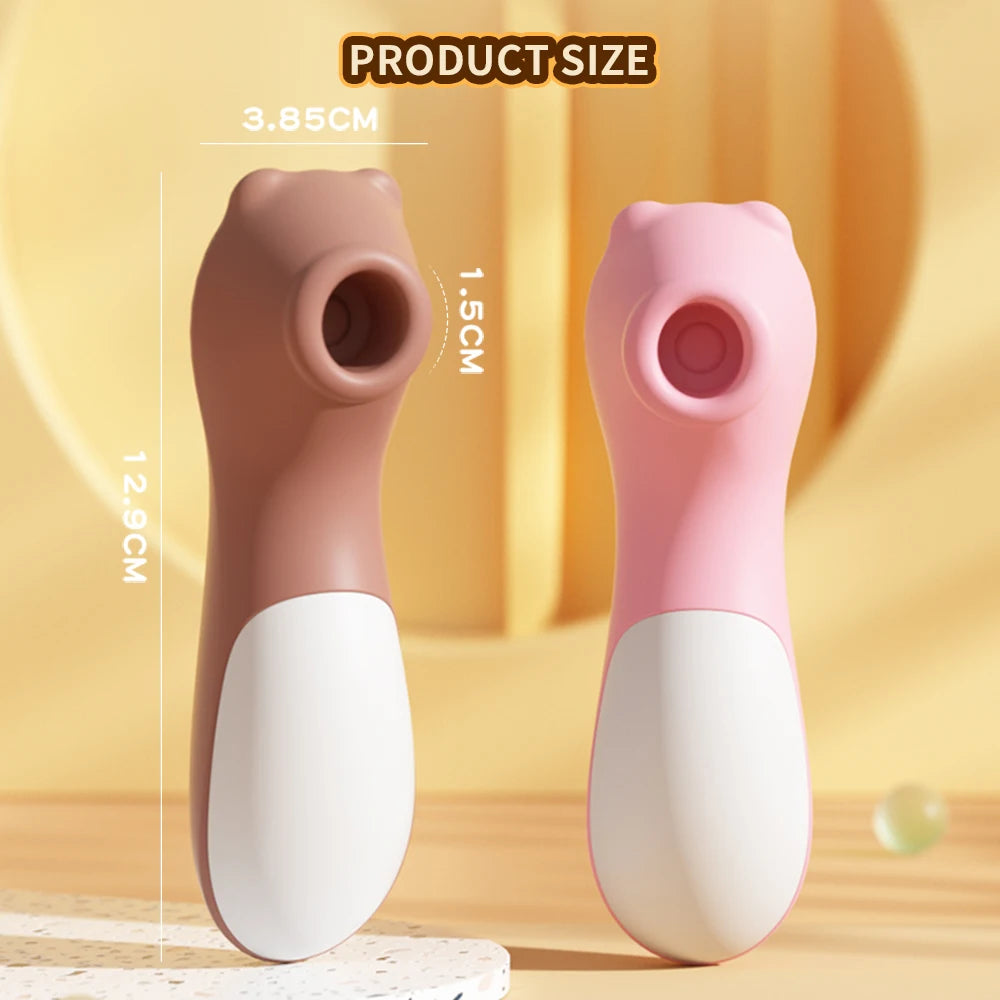 Powerful Clit Sucker Vibrator Tongue Vibrating Nipple Sucking Blowjob Clitoris Stimulator Etotic Sex Toys For Women Masturbators