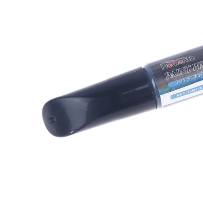 3Pcs/Black Wheel Scratch Repair Paint Marker Touch Up Pen for Car Alloy Rims Metal Surface Chip Mark Cleaner Tool