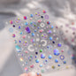 1pcs 5D Star Moon Nail Stickers Kawaii Pink Retro Bronzing Nail Art Sticker Decorations Decals DIY Adhesive Slider Accessories
