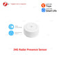 Zigbee 24G Mmwave Radar Presence Sensor Human Detector Motion/Static Detection For Tuya Z2M Smart Home Security Automation Alarm