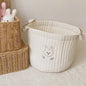 INS Baby Bags Cute Bear Embroidery Diaper Bag Caddy Nappy Cart Storage Mummy Maternity Bag for Newborn Diapers Toys Organizers