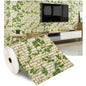 70cmx1/5/10m 3D Wallpaper Decoration Self-adhesive Antique Foam Brick Wallpaper Living Room Bedroom Waterproof 3D Wall Sticker