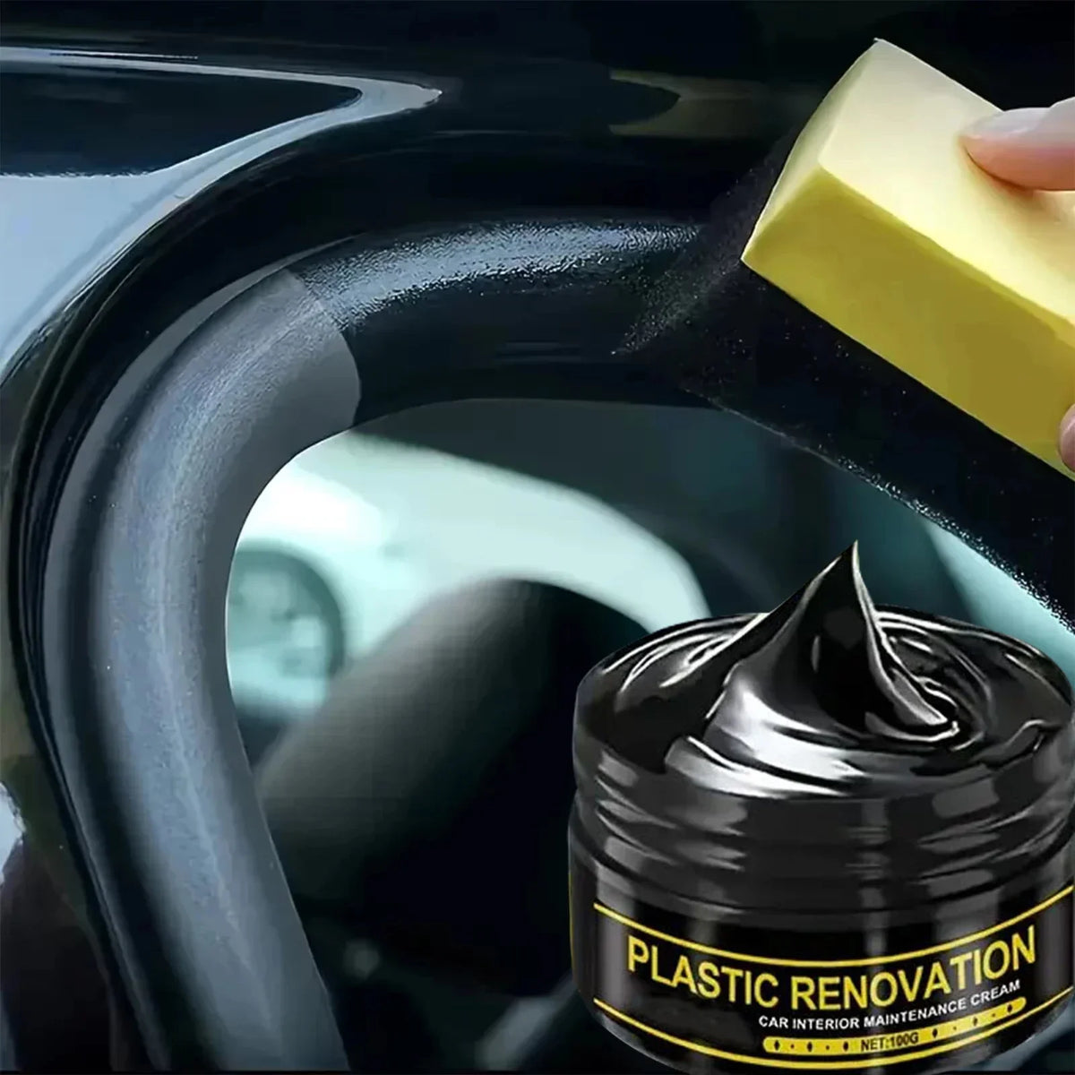 Car interior leather and plastic refurbishment, Paintable repair filler Fix small holes and scratches on smooth leather