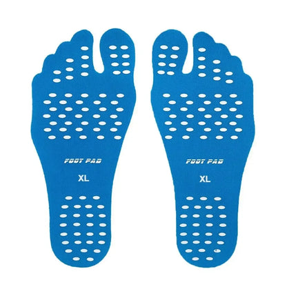 Non-slip Beach Adhesive Anti Slip Invisible Foot Pads Insulation Protection Mats Barefoot Stick Insoles Footpads Sticker Shoes