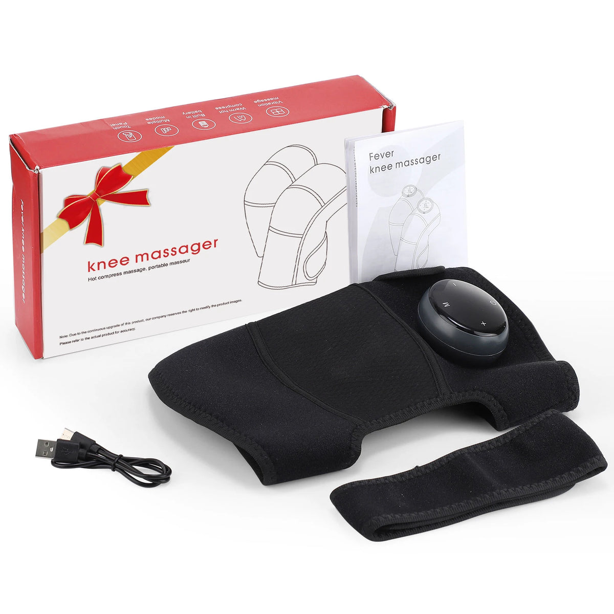 Electric Shoulder Massager Heating Pad Vibration Massage Support Belt Shoulder Thermal  Brace