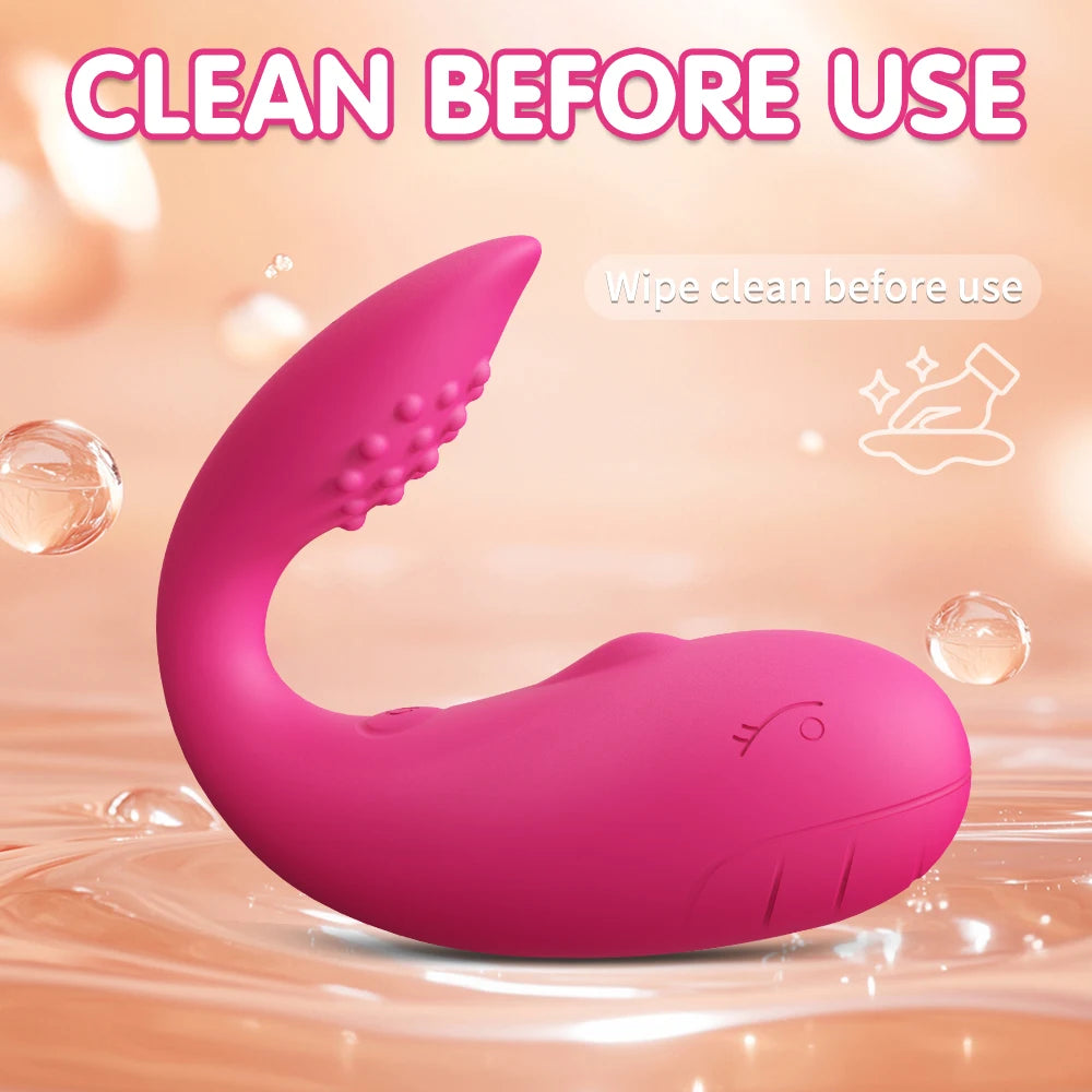 Wireless Bluetooth APP Vibrator Egg for Women Clit Clitoris Stimulator Wearable G Spot Vibrating Female Love Egg Adult Sex Toys