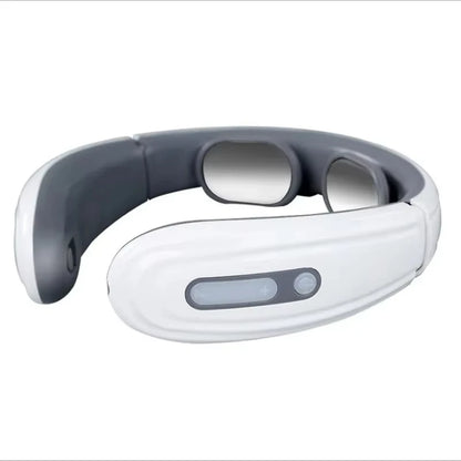 Ems Electric Neck Massager 6-Mode 9-Speed Massager Muscle Relaxation Battery Neck Massager Tool Relax Cervical Neck Protector