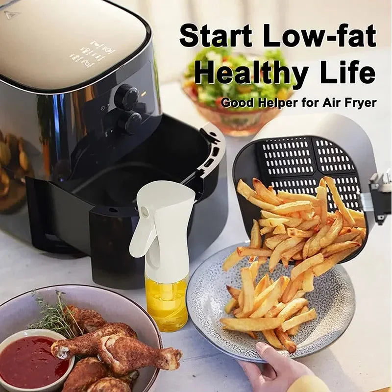 200\300\500ml Kitchen Oil Spray Bottle Olive Acid Sprayer for Cooking BBQ Baking Oil Dispenser Nebulizer Accessories Gadget