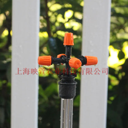 Garden Sprinklers Automatic Watering Grass Lawn 360 Degree Circle Rotating 5 Nozzles  Pipe Hose
