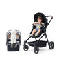 EU stock of pet strollers Double-seat stroller can carry both baby and pet Dual-mode seat, stroller with pet carrier