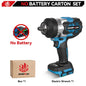 ONEVAN 2800N.M High Torque Brushless Electric Wrench Cordless 1/2 Inch Screwdriver Impact Drill Tool For Makita 18V Battery Pin