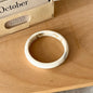 Smudged Resin Fine Bracelets for Women Vintage Acrylic Korean Fashion Jewelry Elegant Easy Match Simple Pulseras