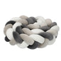 1-4M Baby Bumper Bed Braid Knot Pillow Cushion Bumper for Infant Crib Protector Cot Bumper Room Decor Crib Bedding Braid Set