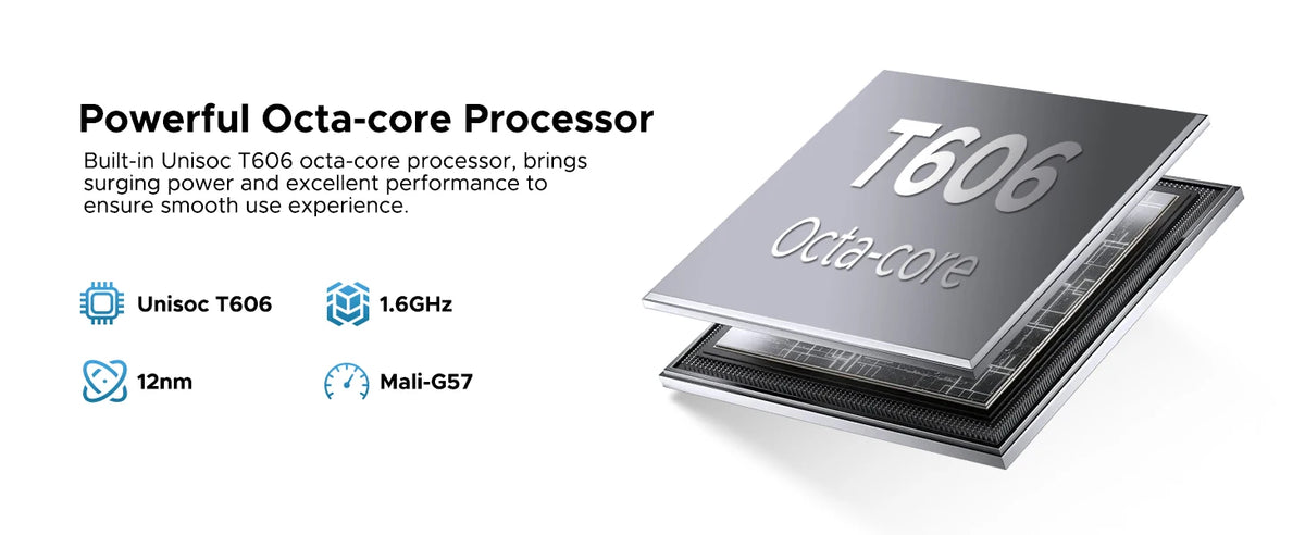 DOOGEE U11 Android 15 Tablet 11 Ultra-clear 90Hz Display 4GB RAM 128GB ROM 8580mAh Battery Dual Speaker Supports Widevine L1