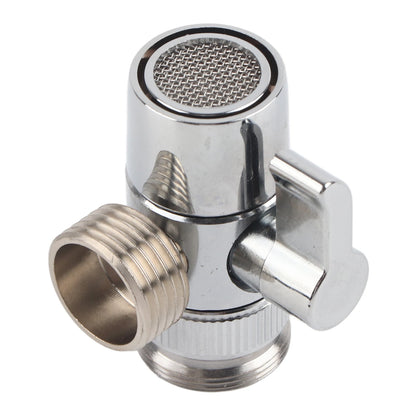 G1/2 Brass Bathroom Kitchen Basin Sink Faucet Splitter Diverter Valve To Hose Adapter M24 Outer Thread M22 Internal Thread