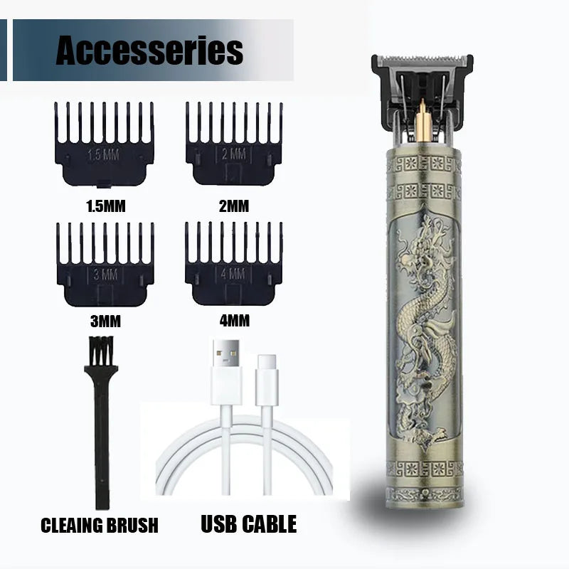Hot Sale Hair Cutting Machine Men Beard Trimmer Electric Hair Clipper T9 Hair Trimmer Rechargeable Electric Shaver Beard Barber