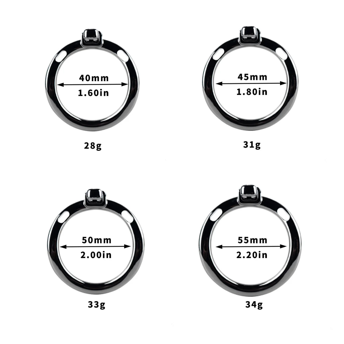 Stainless Steel Chastity Cage Device Penis Rings Bondage Belt Cock CB Lock BDSM Sex Toys for Man Gay Adult Products Accessories