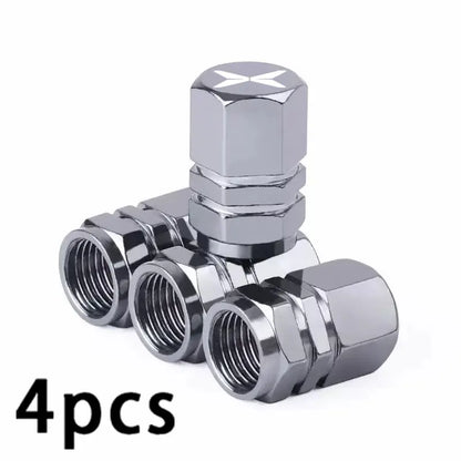Car Wheel Tire Valve Caps Tyre Stem Covers Accessories For Xpeng N5 P5 P7 P7i X9 M03 460 G3 G3i G6 G9 G9X X2 X9 H93 Xiaopeng