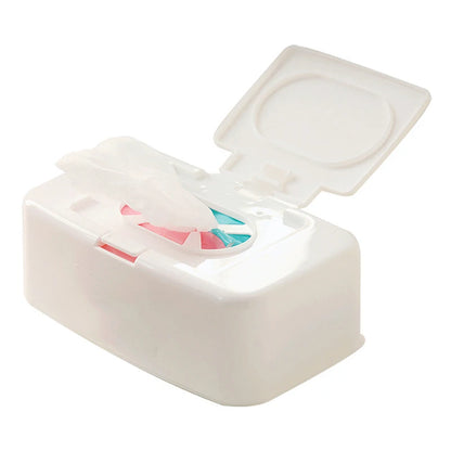 Wet Tissue Box Wipes Dispenser Portable Wipes Napkin Storage Box Holder Container For Car Home Office