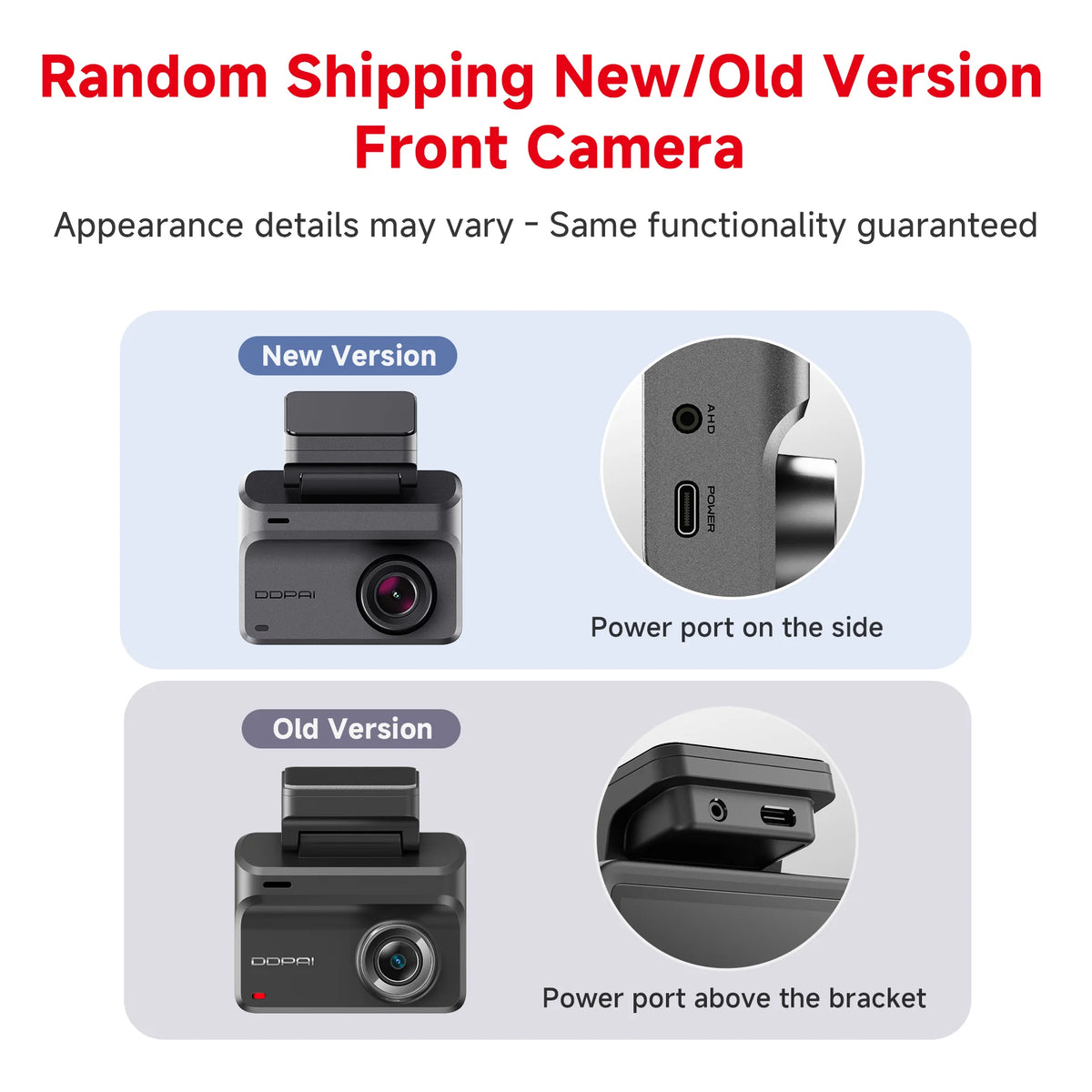 DDPAI Dash Cam Z50 Pro 4K HDR + 1080P Car DVR Night Vision Wi-Fi 6 GPS ADAS 24h Parking Monitor Front and Rear Camera Dashcam