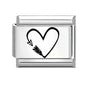 New Design Heart Star Eyes Cat Paws Butterfly Italian Charm Links Stainless Steel Fit 9mm Bracelet Jewelry DIY Making Gifts
